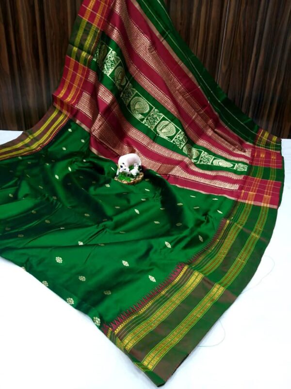 Narayan Peth Pure Silk Saree