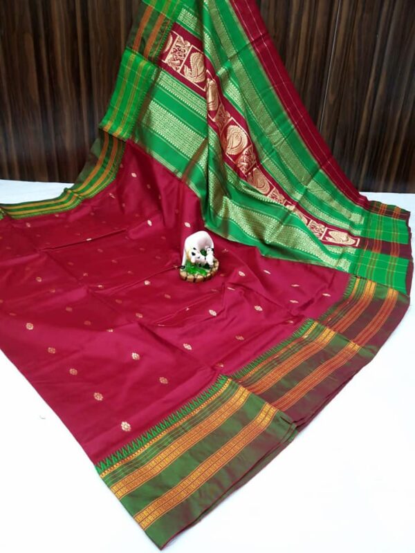 Narayan Peth Pure Silk Saree