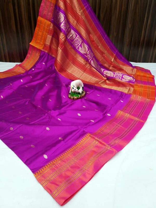 Narayan Peth Pure Silk Saree
