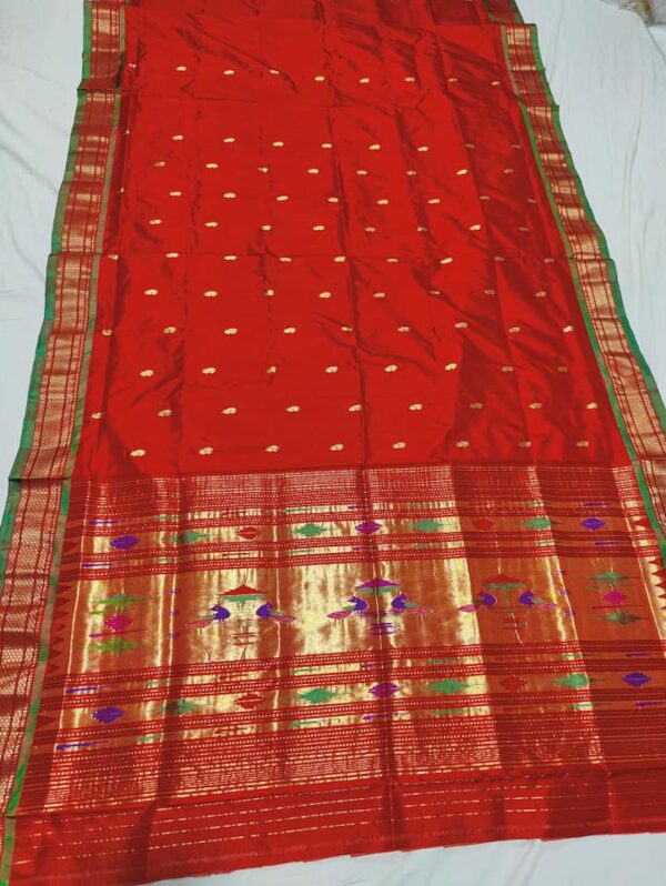 Single Pallu Paithani Saree