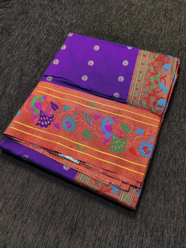 Brocade Semi-Paithani Saree