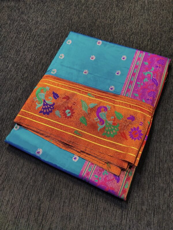 Brocade Semi-Paithani Saree