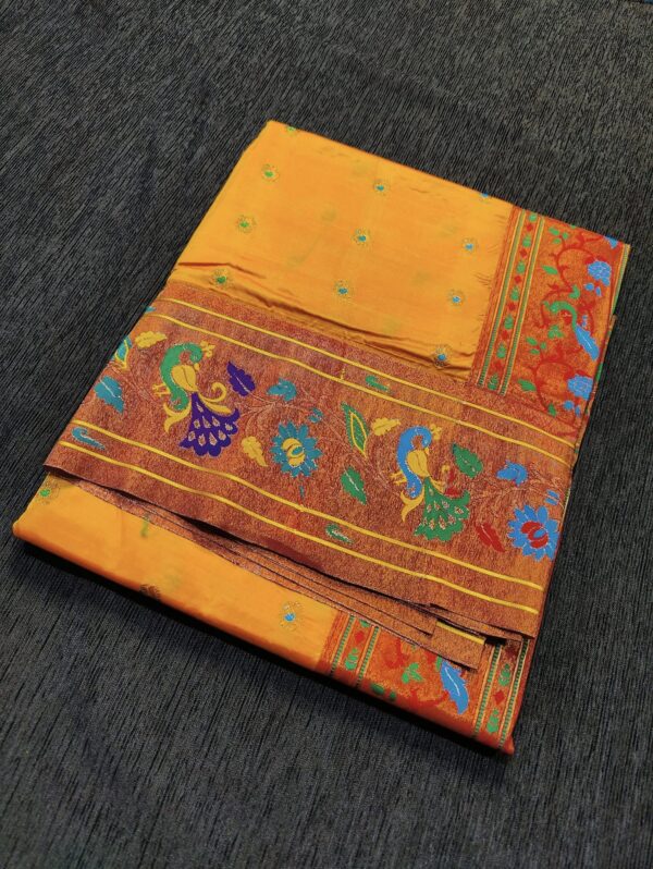 Brocade Semi-Paithani Saree