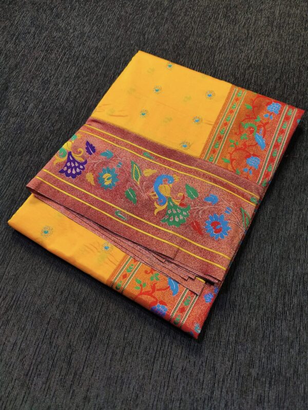 Brocade Semi-Paithani Saree