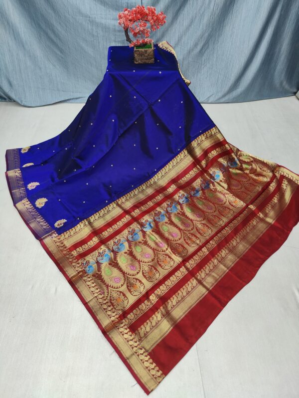 Pure Silk Peshwai Saree
