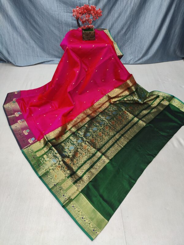 Pure Silk Peshwai Saree