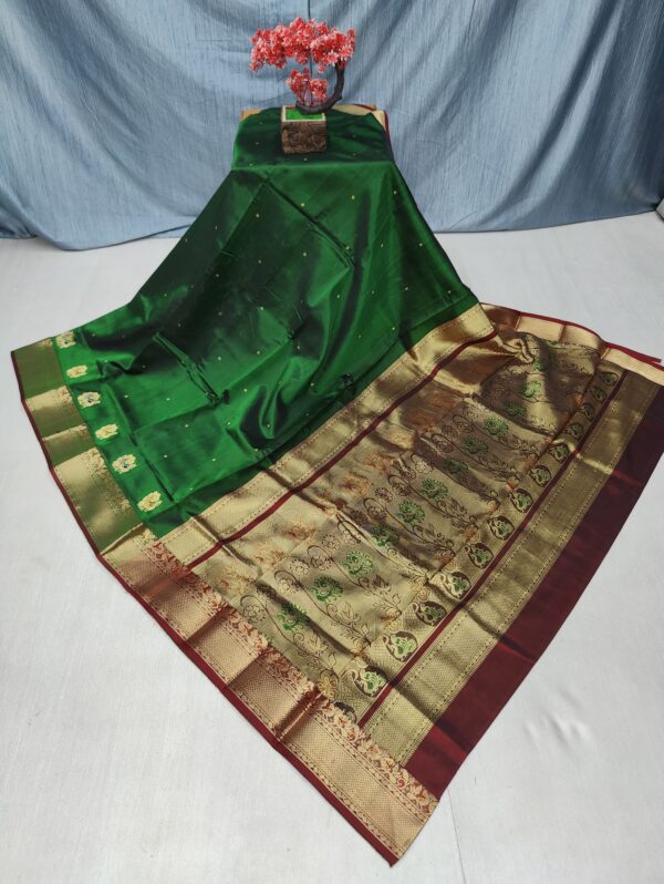 Pure Silk Peshwai Saree