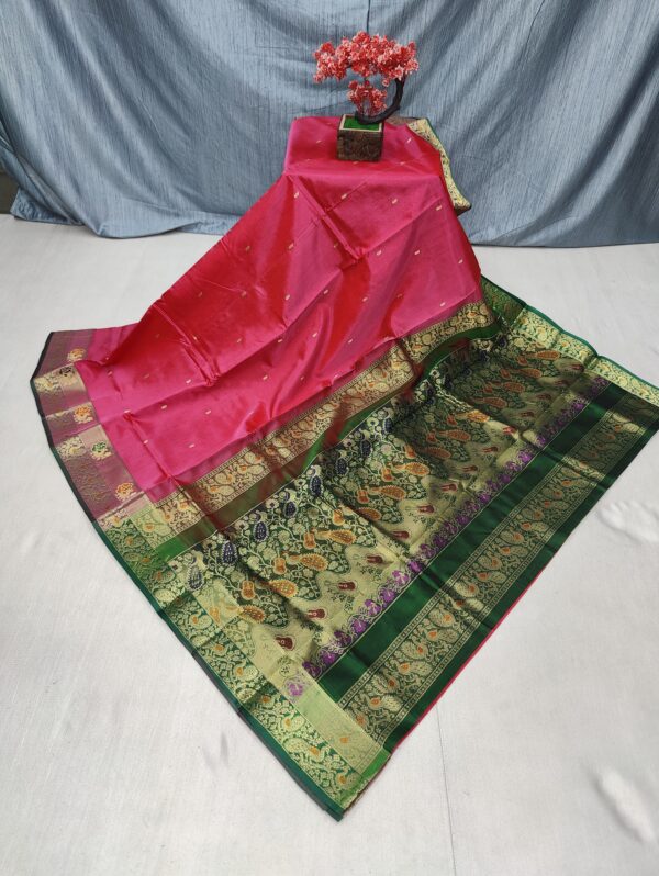 Pure Silk Peshwai Saree